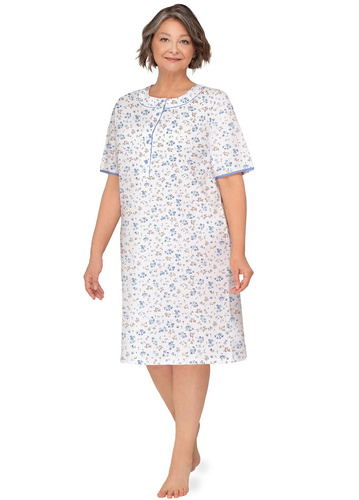 Camicia da notte Martel Basia I 263 cotone morbida comoda con bottoni