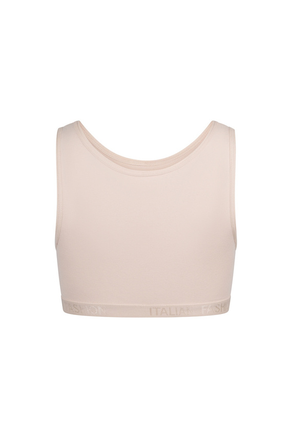 Nikola Reggiseno per bambine, spalline larghe Moda italiana - azzurro polvere