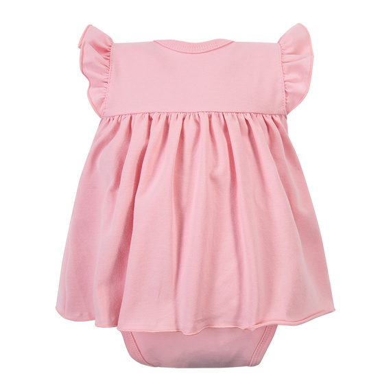 Body tunica bambina Eevi Cherry rosa ciliegie cotone