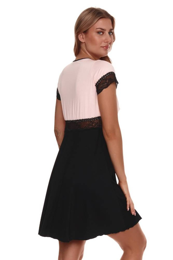 342 Camicia da notte Lupoline - nero