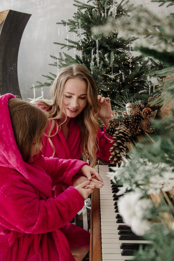 730 Accappatoio per bambini Serena Forex - lampone