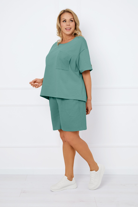 Set da donna Bono Moda Italiana - salvia