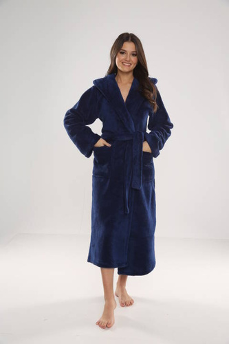 807 Luna II Vestaglia lunga da donna Forex - Blu navy