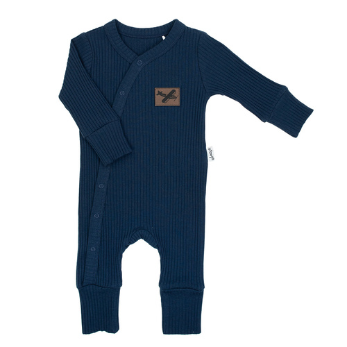 219032 Pigiamino Willy Nicol - cotone, blu navy a righe