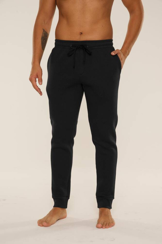 813 Indigo Tuta da uomo di De Lafense - nero