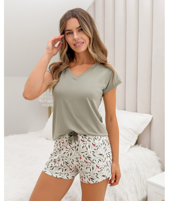 Pigiama Melisa Short Donna viscosa floreale