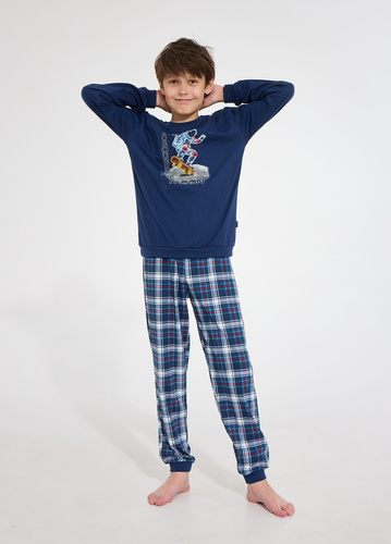 Pigiama bambino Cornette Young Boy 966/191 Astronaut 100% cotone