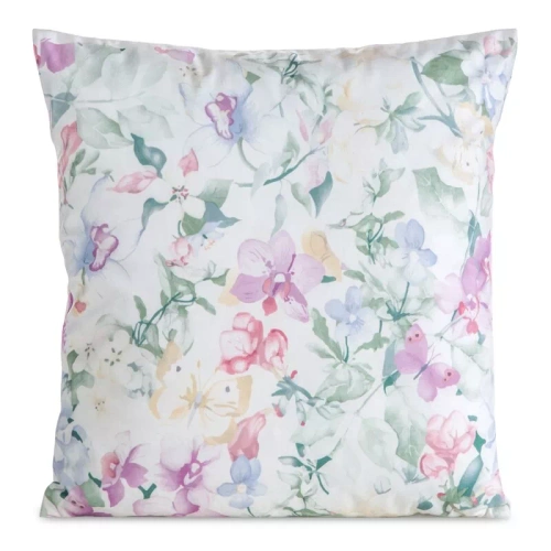 Fodera cuscino 45x45 Mink 29 Eurofirany velluto fiori