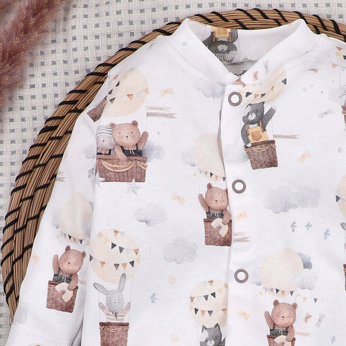 Tutina Nini 100% Balloon Friends cotone biologico per neonato