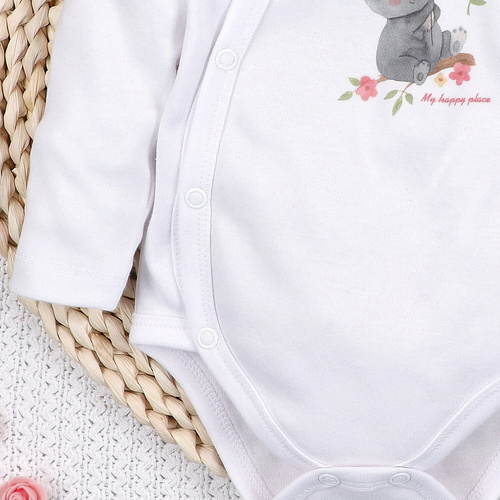 Body Nini Koala 100% cotone biologico, prodotto in Polonia