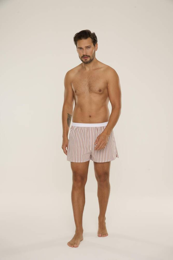 826 Taylor Boxer da uomo De Lafense - marrone