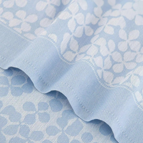Ściereczka da cucina FLORES Zwoltex 50x70 cotone blu Ultrasoft 200 g/m²