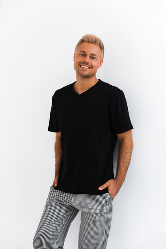 Pedro Pigiama da uomo Sensis - nero