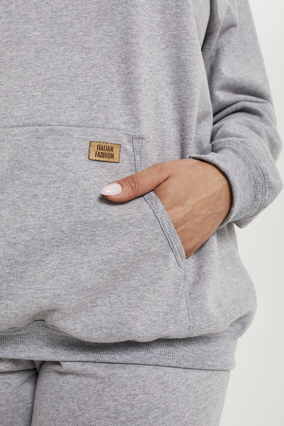 Fox Set lungo da donna. manica, lunghezza. pantaloni Moda Italiana - melange