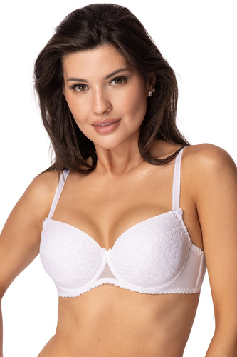 Reggiseno push-up Laila PariPari - bianco