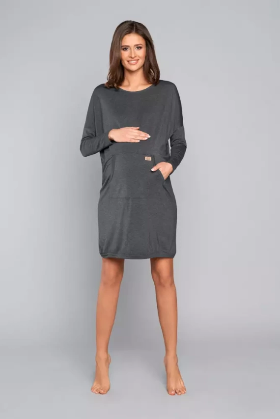 Tirana Tunica donna e premaman Italian Fashion - blu navy