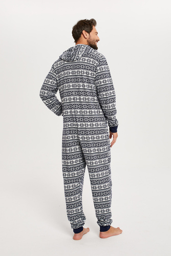 Alaska Tuta da uomo Moda italiana - blu navy