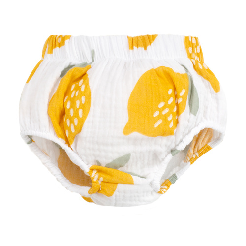 Bloomers di mussola ai limoni Pinokio - mutandine estive di cotone ai limoni