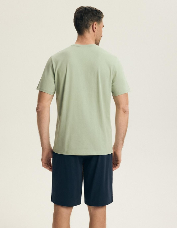 Henderson 44604 Park pigiama uomo cotone manica corta shorts comfort