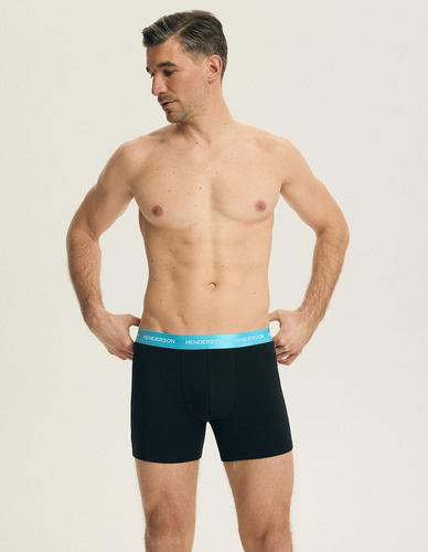 Bench Henderson 44540 nero-grafite – boxer da uomo 3 pezzi 93% cotone