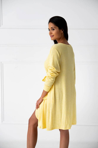 Sensis Tracy Szlafrok damski - żółty 