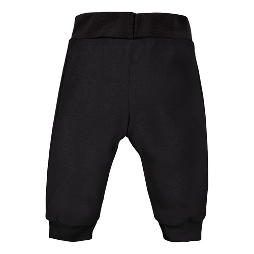 Pantaloni bambino Eevi Simply Comfy 100% cotone neri