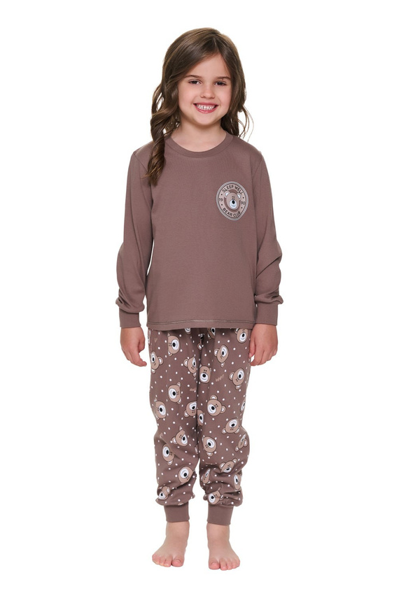 Doctor Nap 7509 Bear Club Pigiama lunga per bambini in cotone con tasche