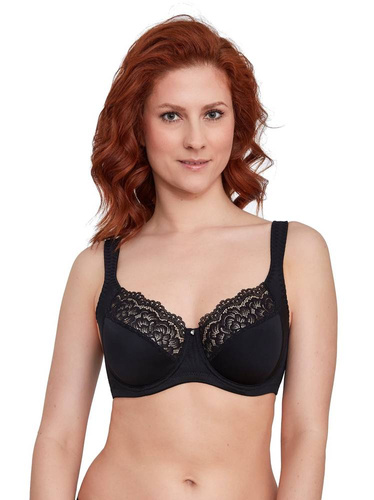 BS 003 Georgia s37 Reggiseno morbido Gaia - nero