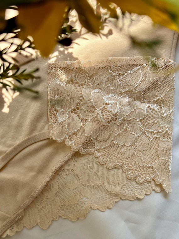 530 Iness Slip alto De lafense - beige