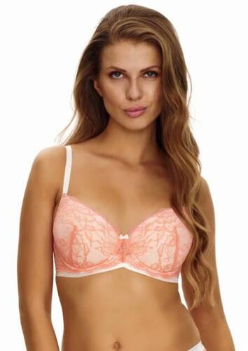 2451 Reggiseno push-up Lupoline - pesca