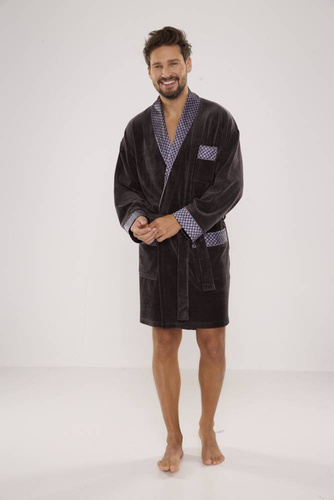 772 Accappatoio Bonjour da uomo in forex - grafite