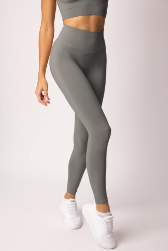 Leggings donna SPAIO Flex Innergy 2.0 grigio - senza cuciture, supporto al recupero