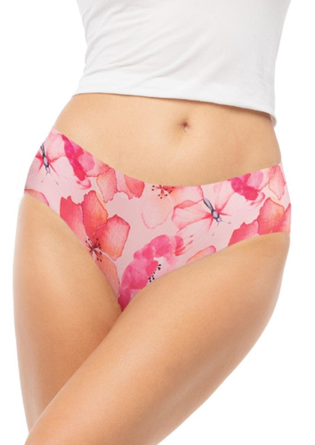 Slip Julimex Simple Classic floreale senza cuciture INVISIBLE LINE