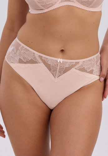 Slip brasiliana Gaia Annette GFB 1340 rosa pizzo comfort