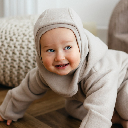 Passamontagna per bambini Merino Eevi - pile e lana merino, caldo e traspirante