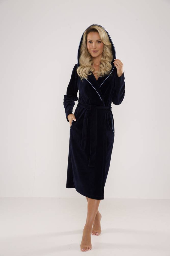 664 Vestaglia da donna Lydie Forex - blu navy