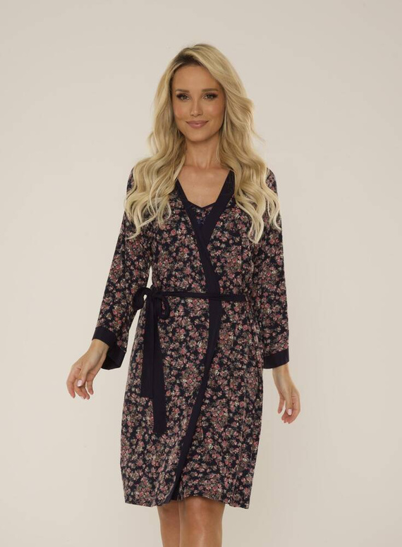 468 Vestaglia da donna Mia Forex - blu navy