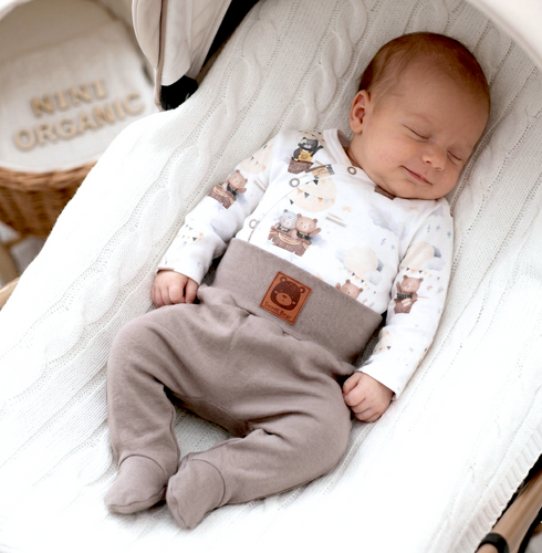 Body Nini Balloon Friends 100% cotone biologico, prodotto in Polonia