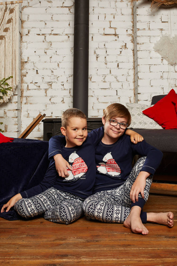 Arktyka Pigiama per bambini Moda italiana - blu navy