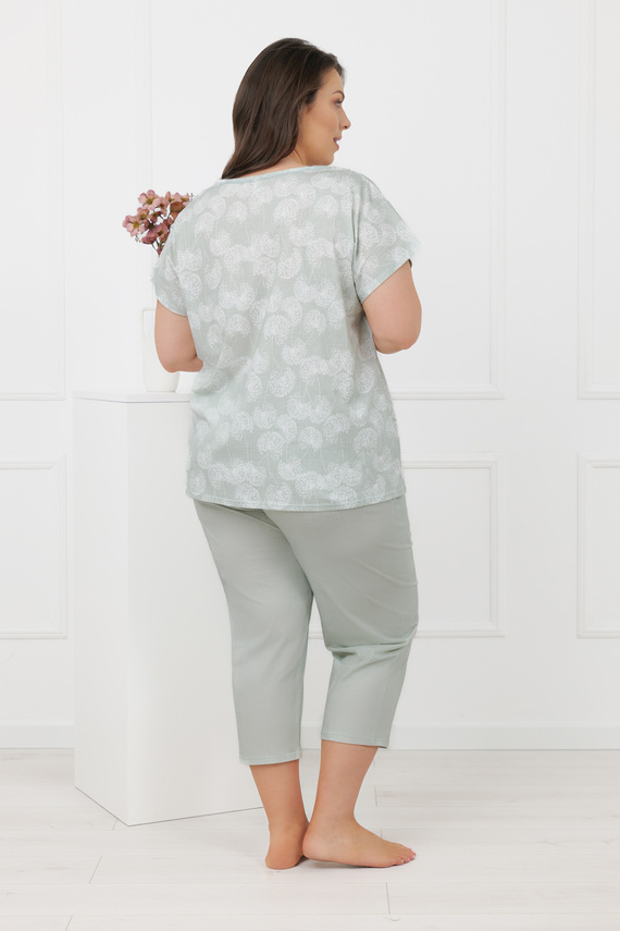 Pigiama KALINA Italian Fashion – 100% cotone, 3/4