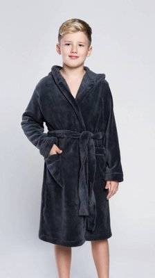 Mimas Accappatoio bambino Italian Fashion- grafite