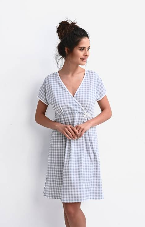 Camicia da notte Sensis Octavia - grigio