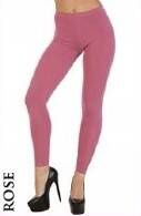 867 Leggings lunghi De Lafense - rosa sporco