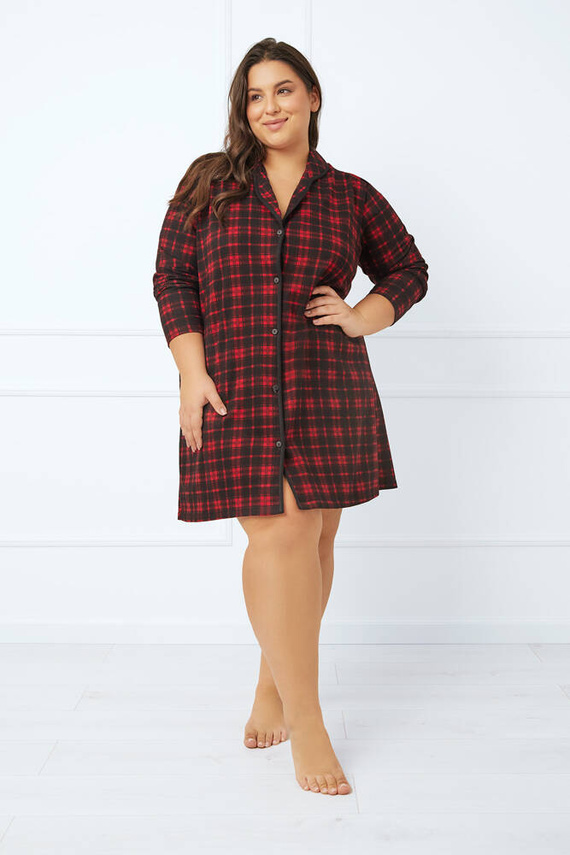 Nicola camicia da notte sbottonata Moda italiana - stampa