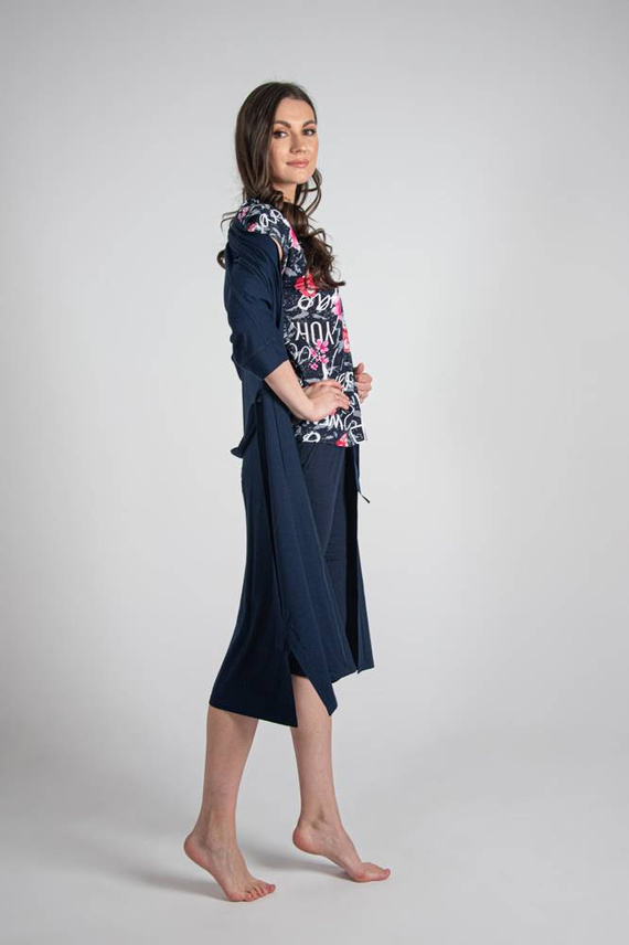 676 Pigiama da donna con suola Forex - blu navy