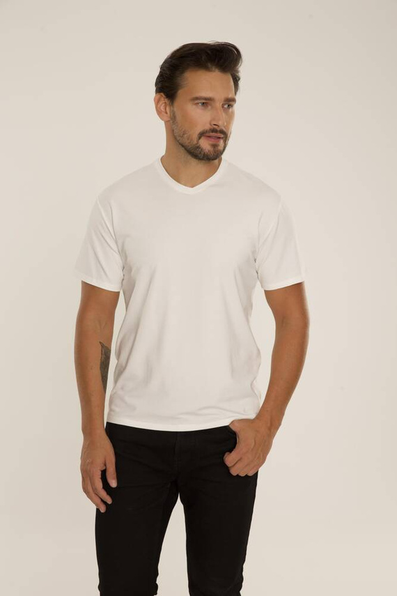 828 Chandler t-shirt De Lafense - ecrù