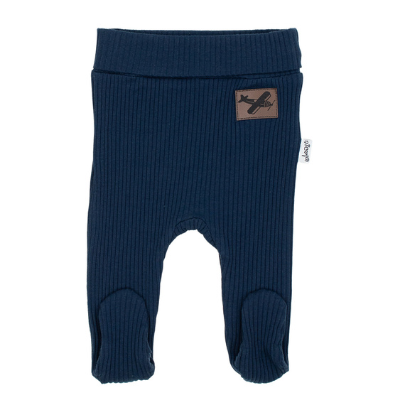 219010 Mezza nanna Willy Nicol - cotone, blu navy, a righe