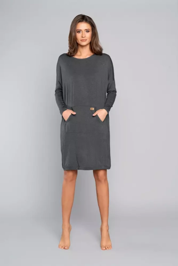 Tirana Tunica donna e premaman Italian Fashion - blu navy