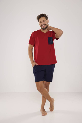 646 Kevin Pigiama da uomo De Lafense - marrone