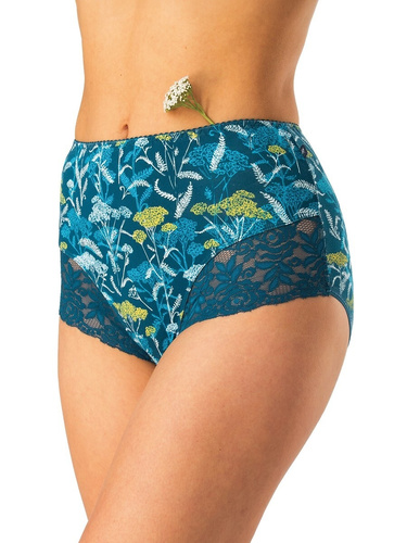 Mutandine da donna Key LPF 577 blu - cotone, confortevoli, confezione da 2 pezzi